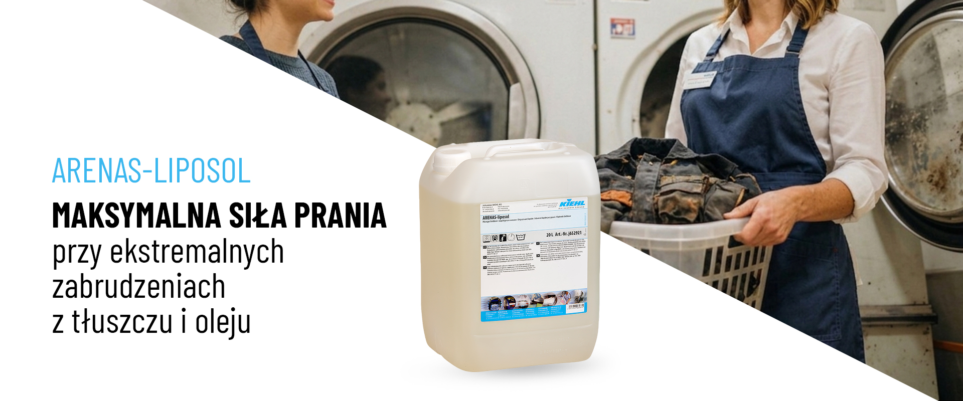 Pranie tekstyliów z tłuszczu i oleju