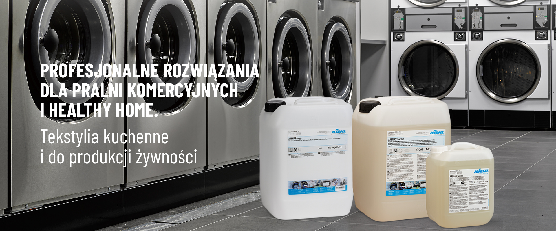 Pranie tekstyliów spożywczych