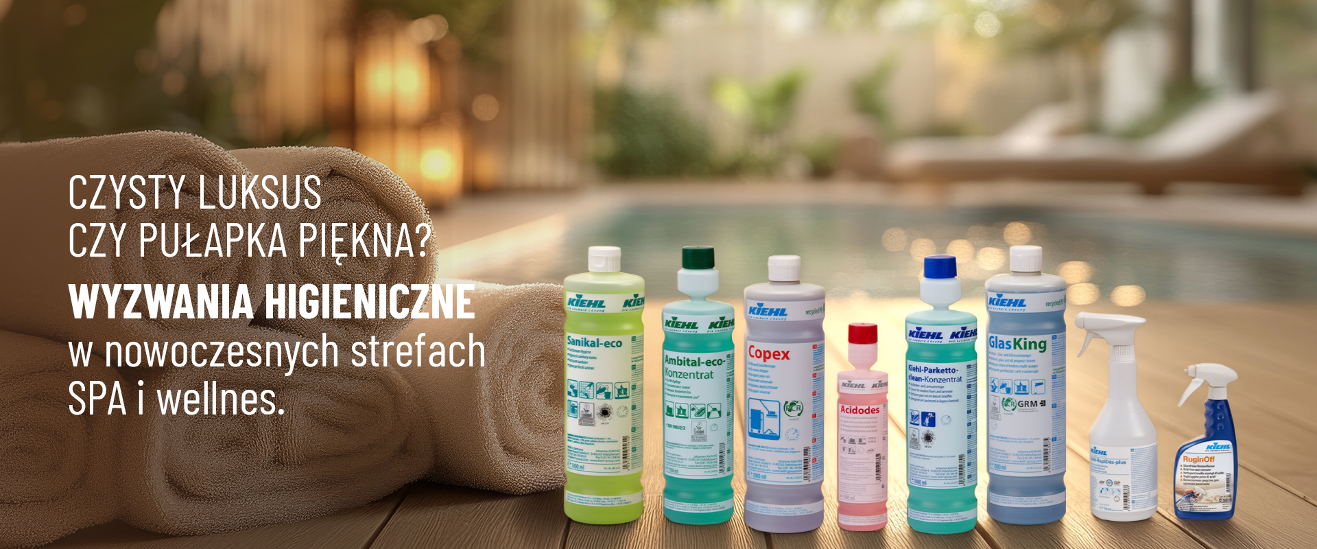 sprzątanie stref SPA i wellness