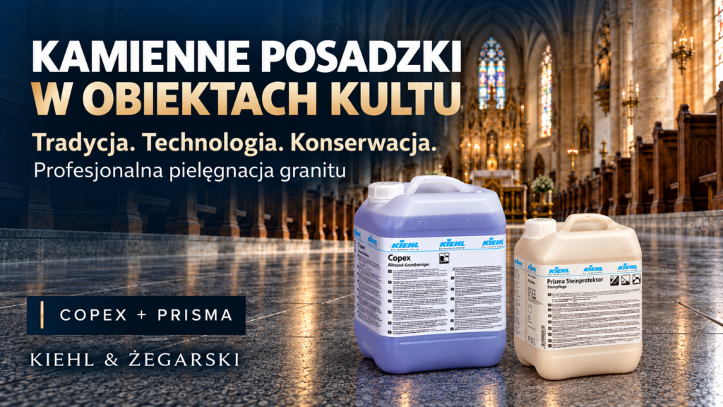 Kamienne posadzki w obiektach kultu.